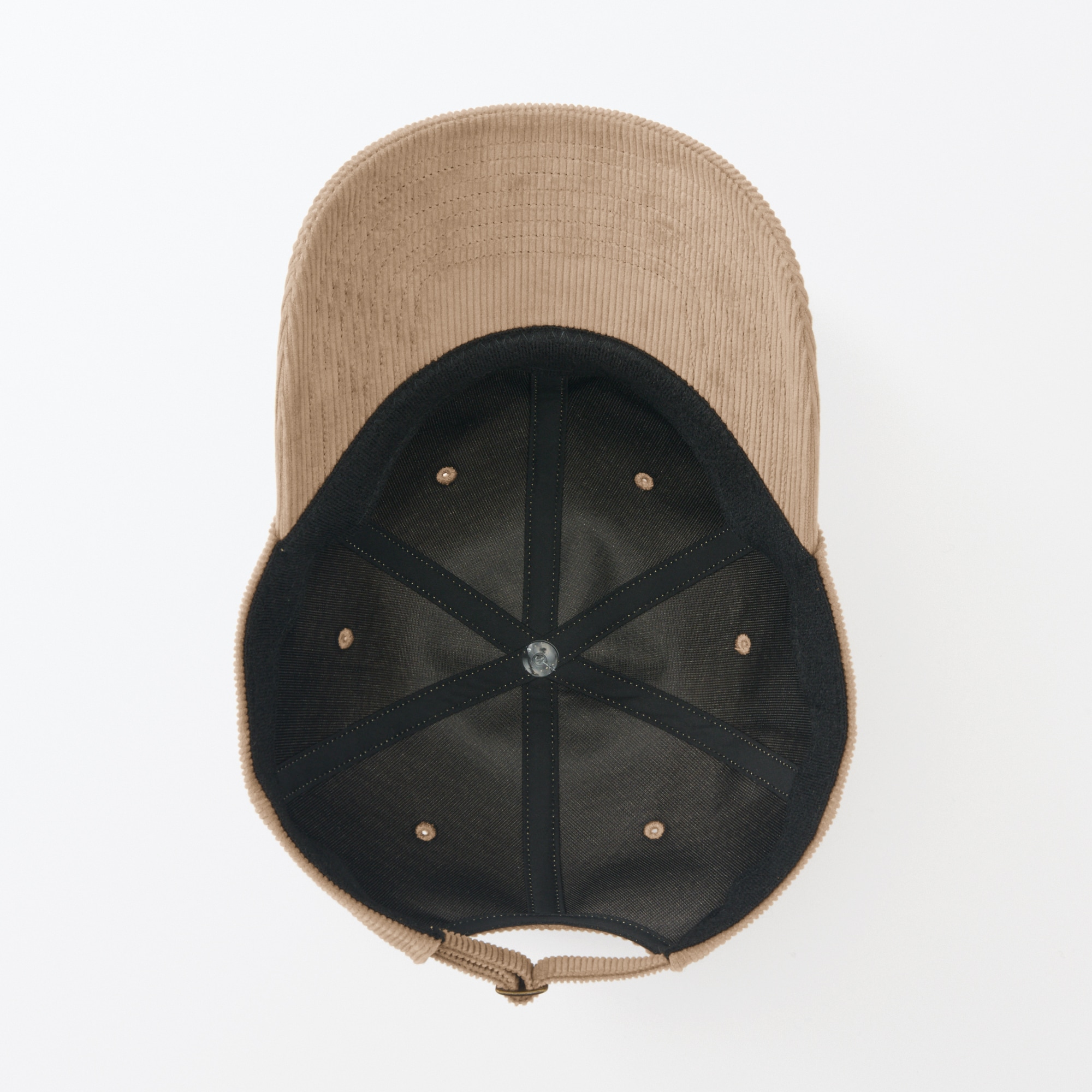 木の実から作ったカポック混コーデュロイ　キャップ