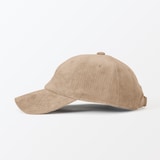 木の実から作ったカポック混コーデュロイ　キャップ