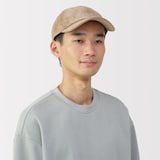 木の実から作ったカポック混コーデュロイ　キャップ