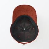 木の実から作ったカポック混コーデュロイ　キャップ