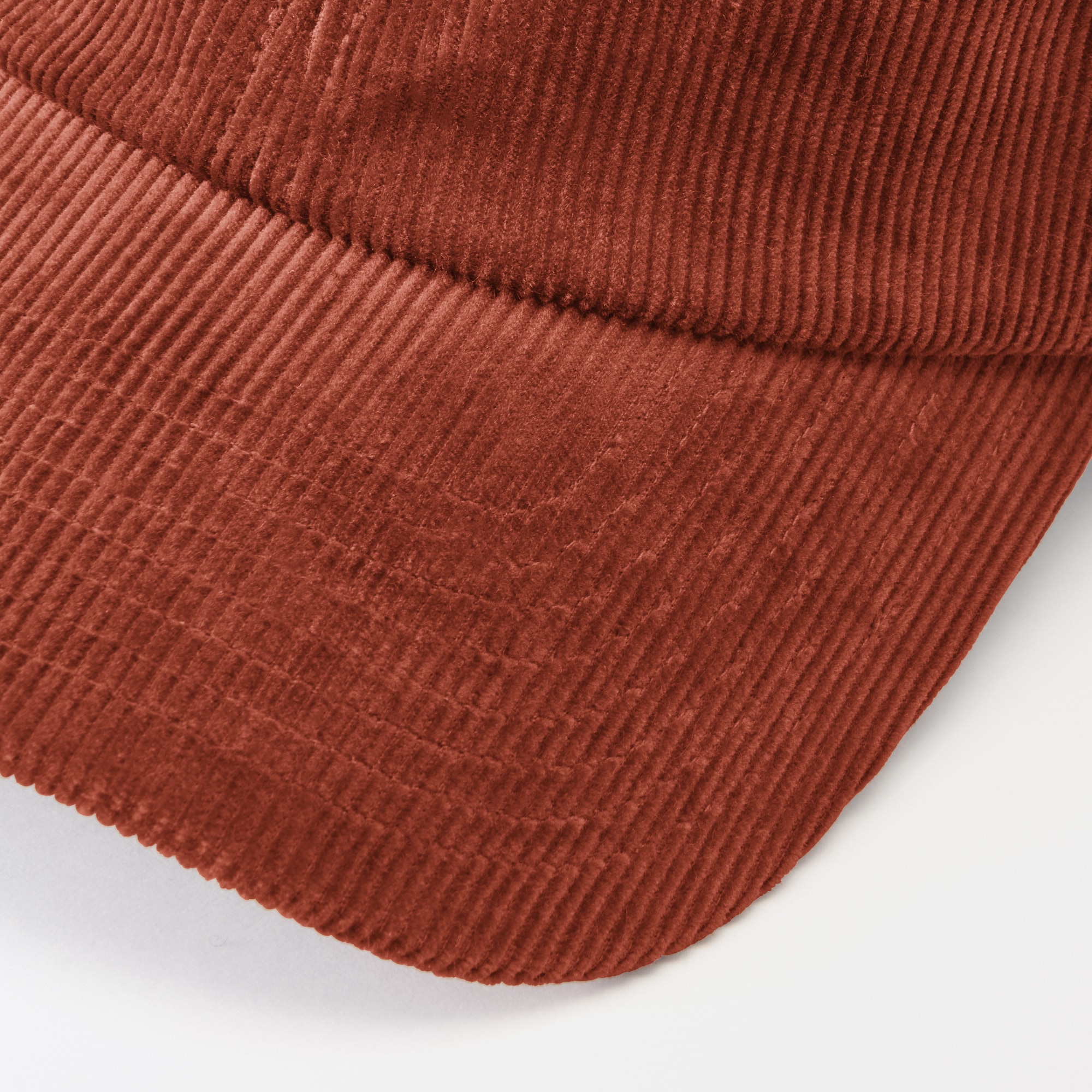 木の実から作ったカポック混コーデュロイ　キャップ