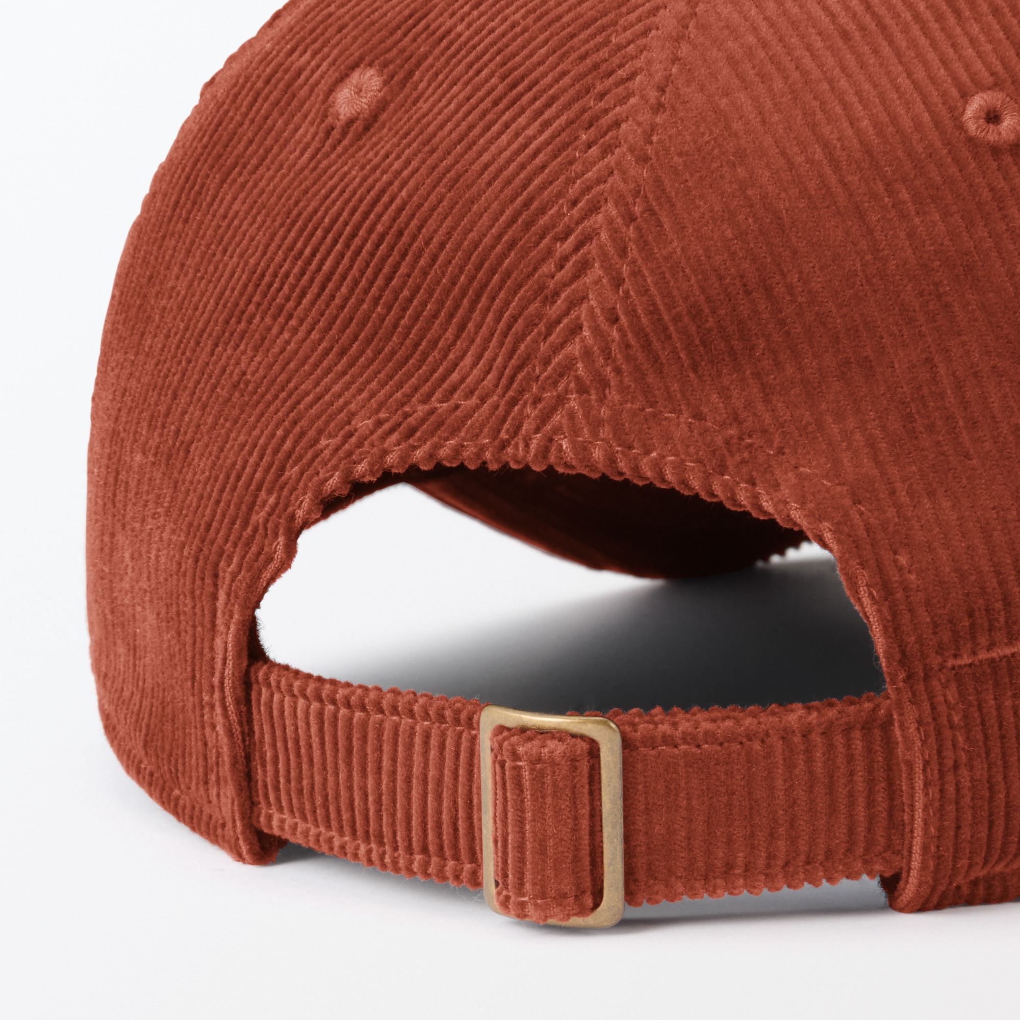 木の実から作ったカポック混コーデュロイ　キャップ