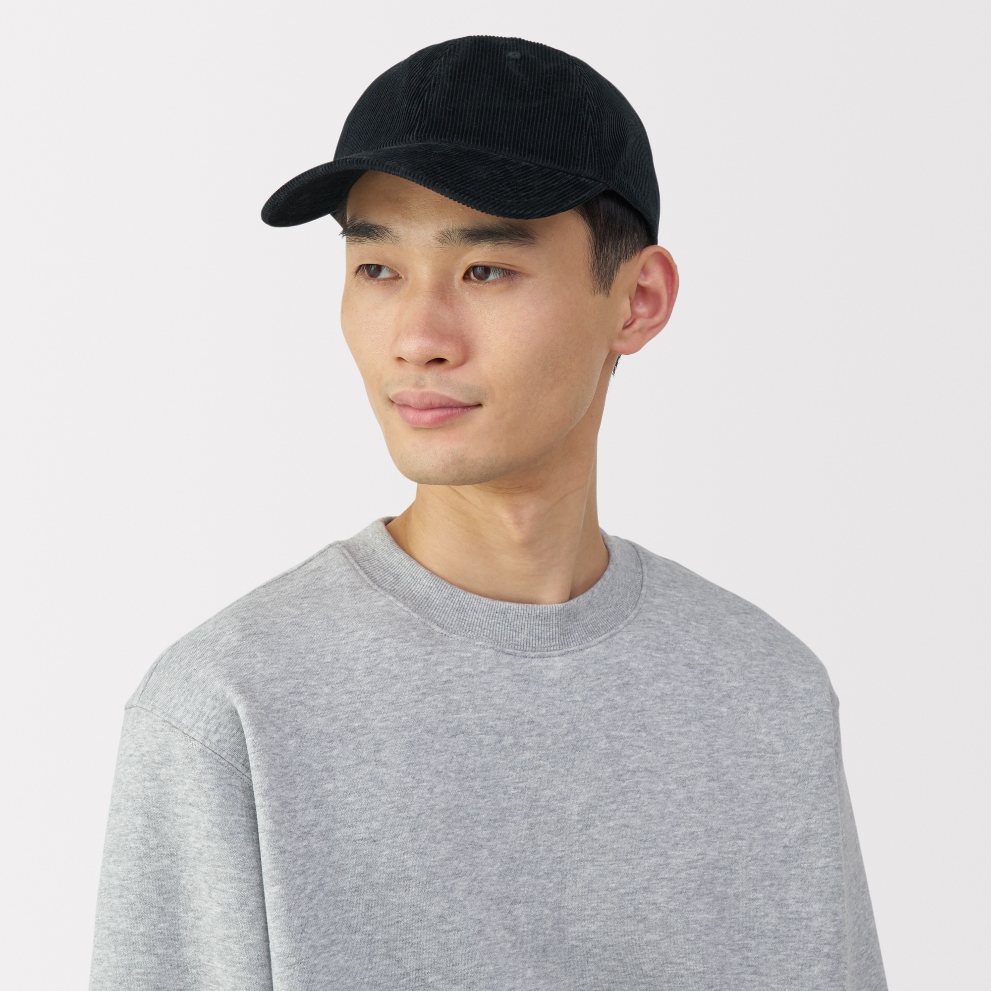 木の実から作ったカポック混コーデュロイ　キャップ