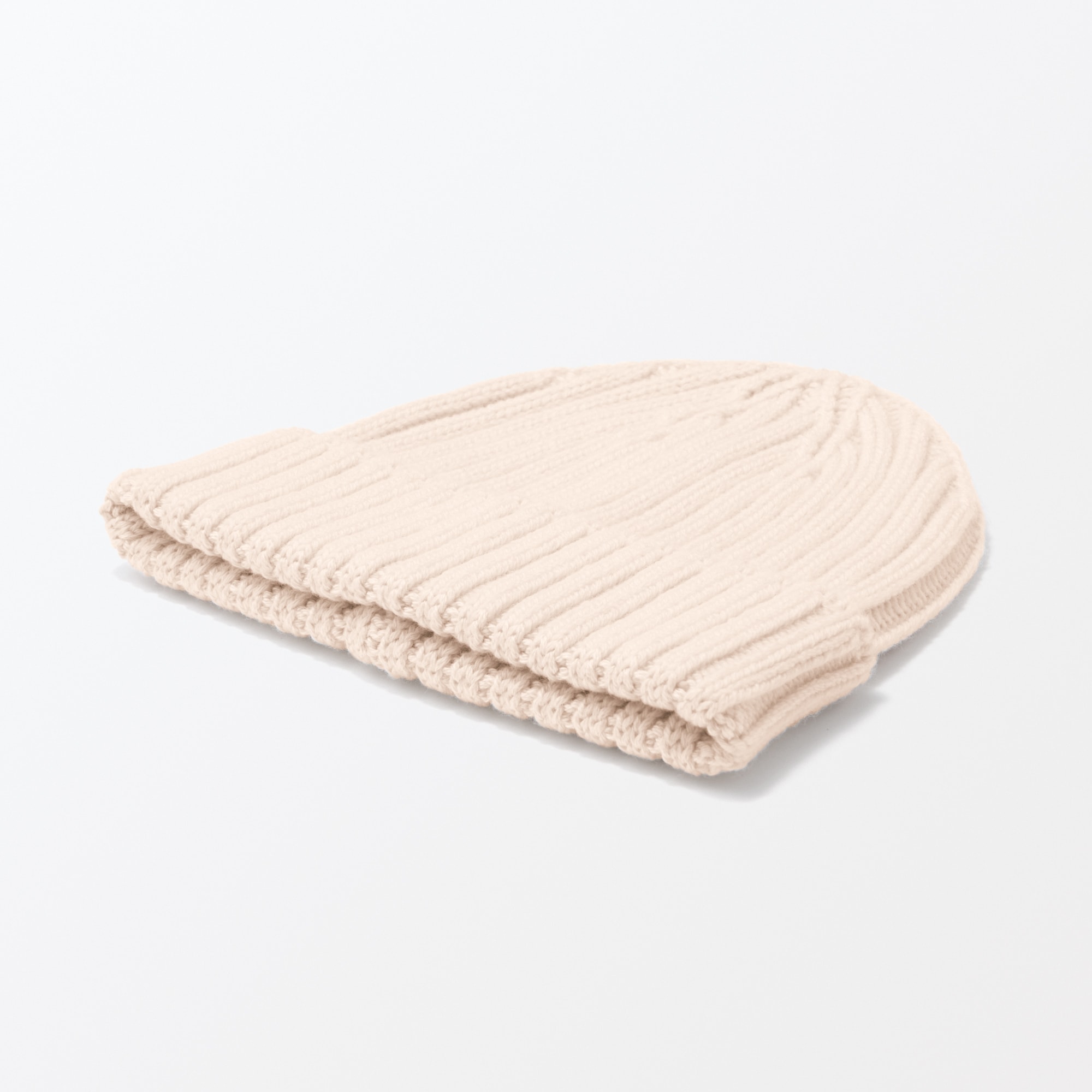 おでこのチクチクを抑えたメリノウール混　ワッチ