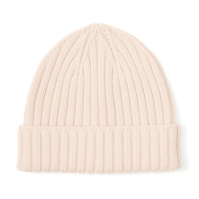 おでこのチクチクを抑えたメリノウール混　ワッチ