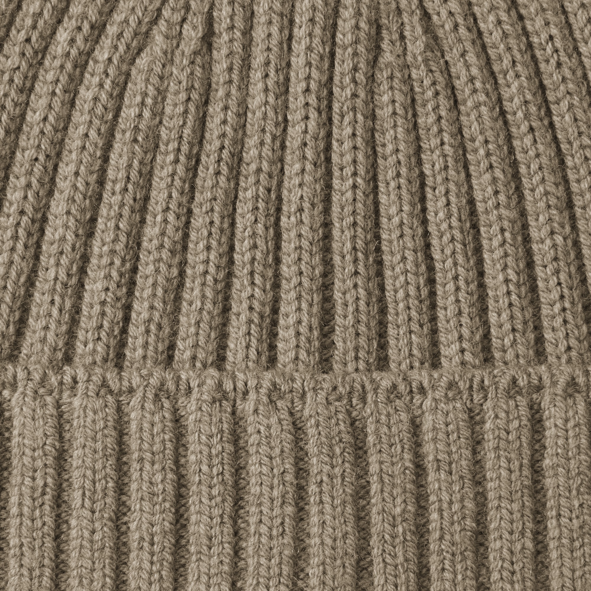 おでこのチクチクを抑えたメリノウール混　ワッチ