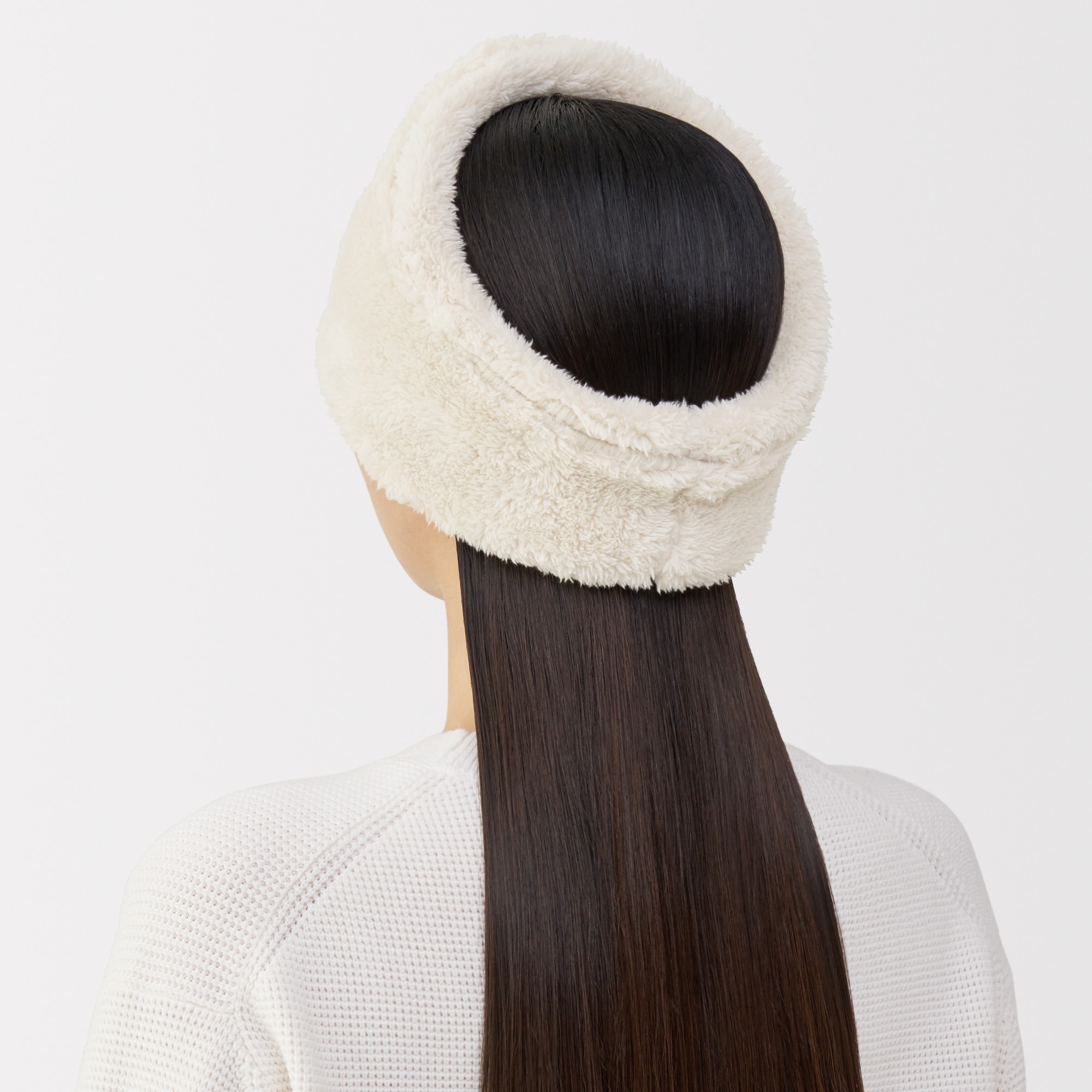 再生ポリエステルあったかボア　イヤーバンド