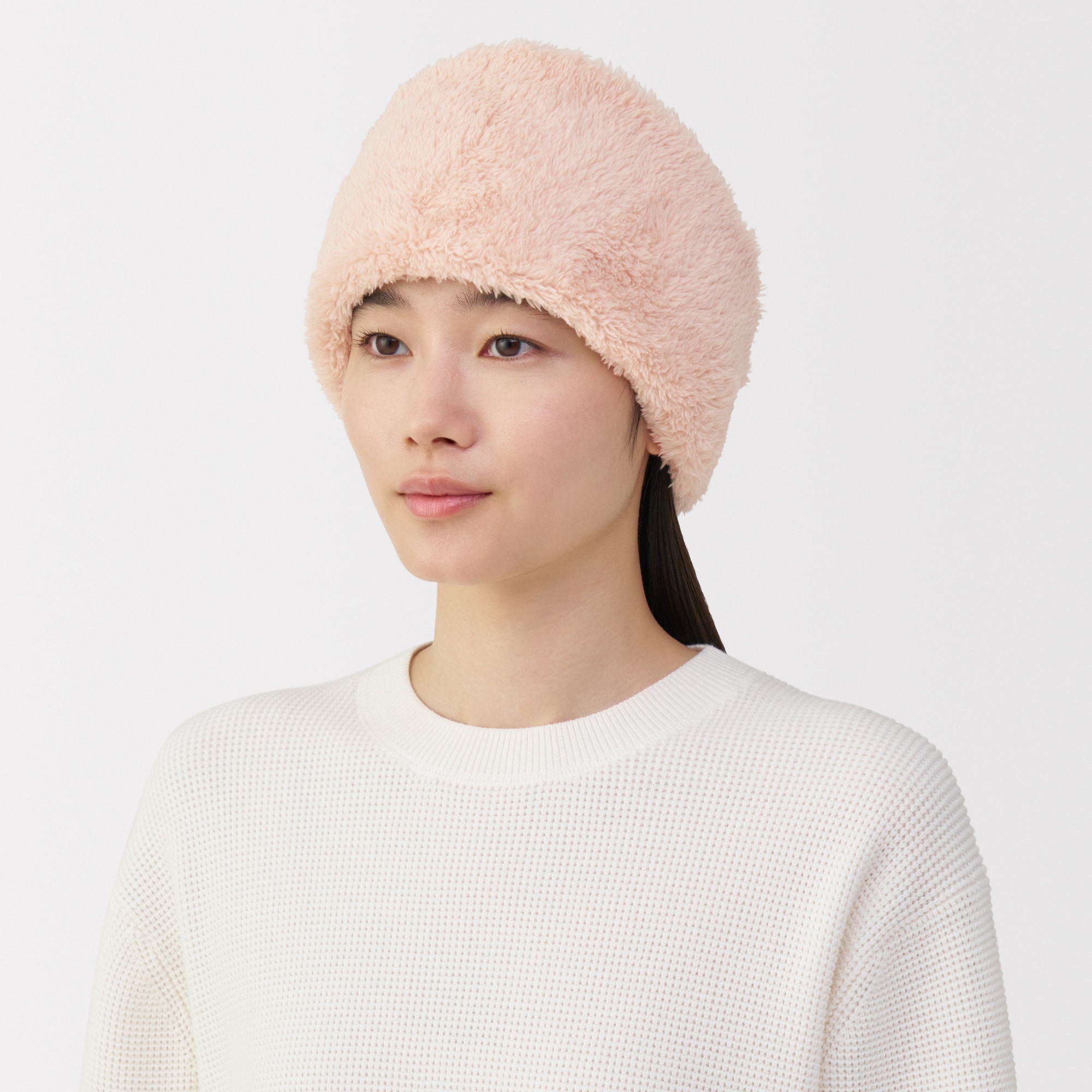 再生ポリエステルあったかボア　イヤーバンド