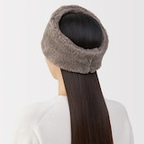 再生ポリエステルあったかボア　イヤーバンド