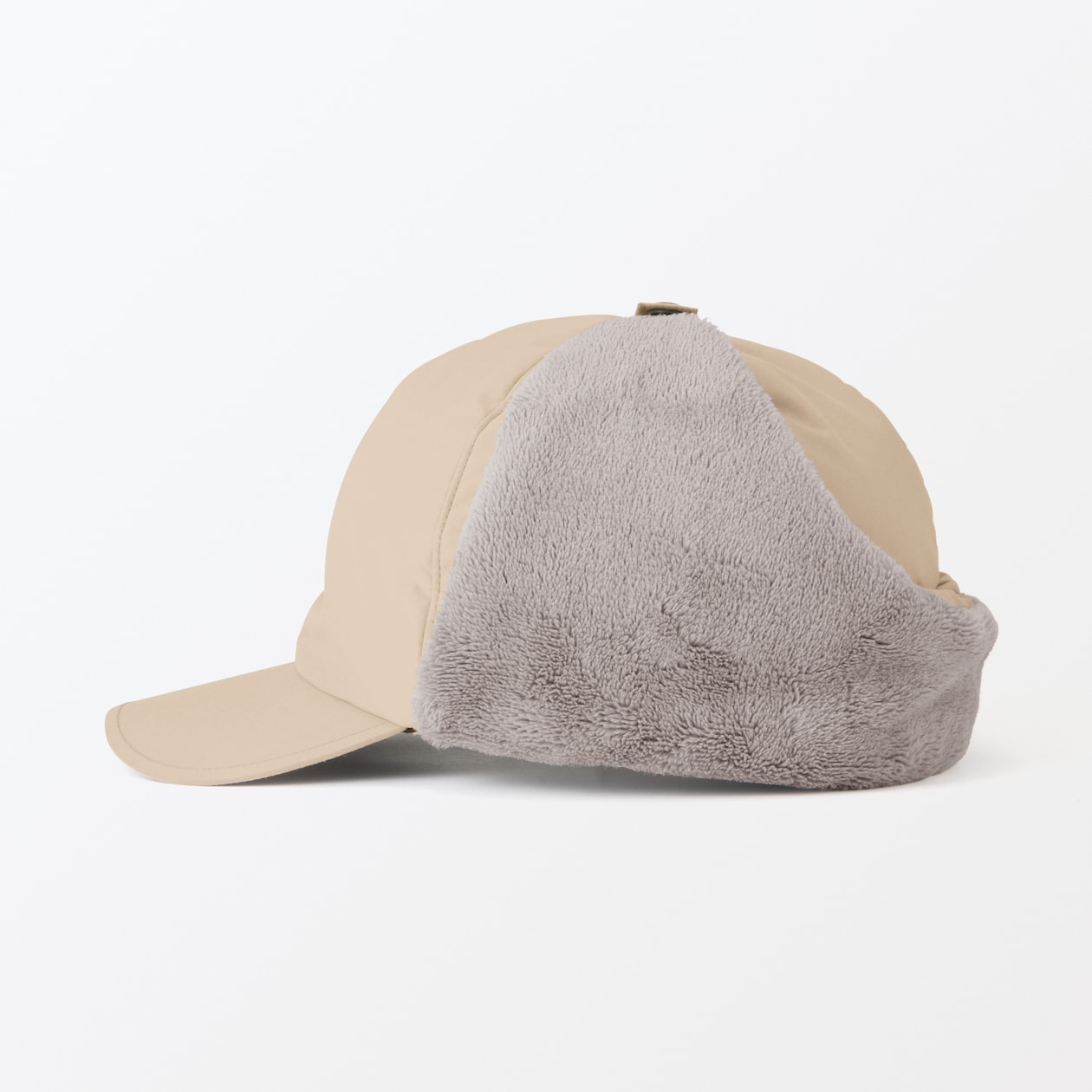 吸湿発熱中わた表面撥水耳当て付き　キャップ