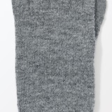 メリノウール混　裏起毛　タッチパネル手袋