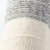 メリノウール混　裏起毛　タッチパネル手袋　（柄）