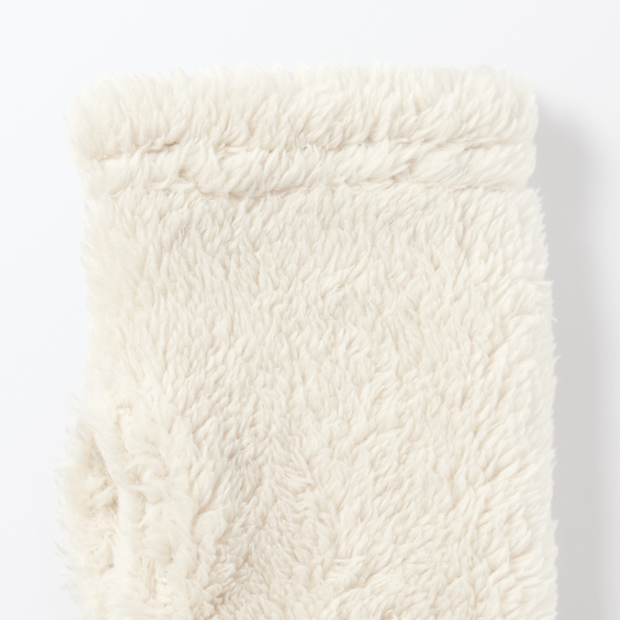 再生ポリエステル　あったかボア　ハンドウォーマー