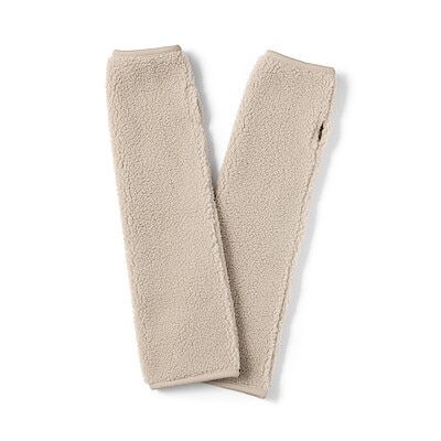 再生ポリエステル　くつろぎボア　アームウォーマー