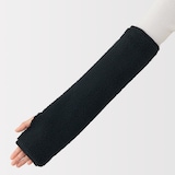 再生ポリエステル　くつろぎボア　アームウォーマー