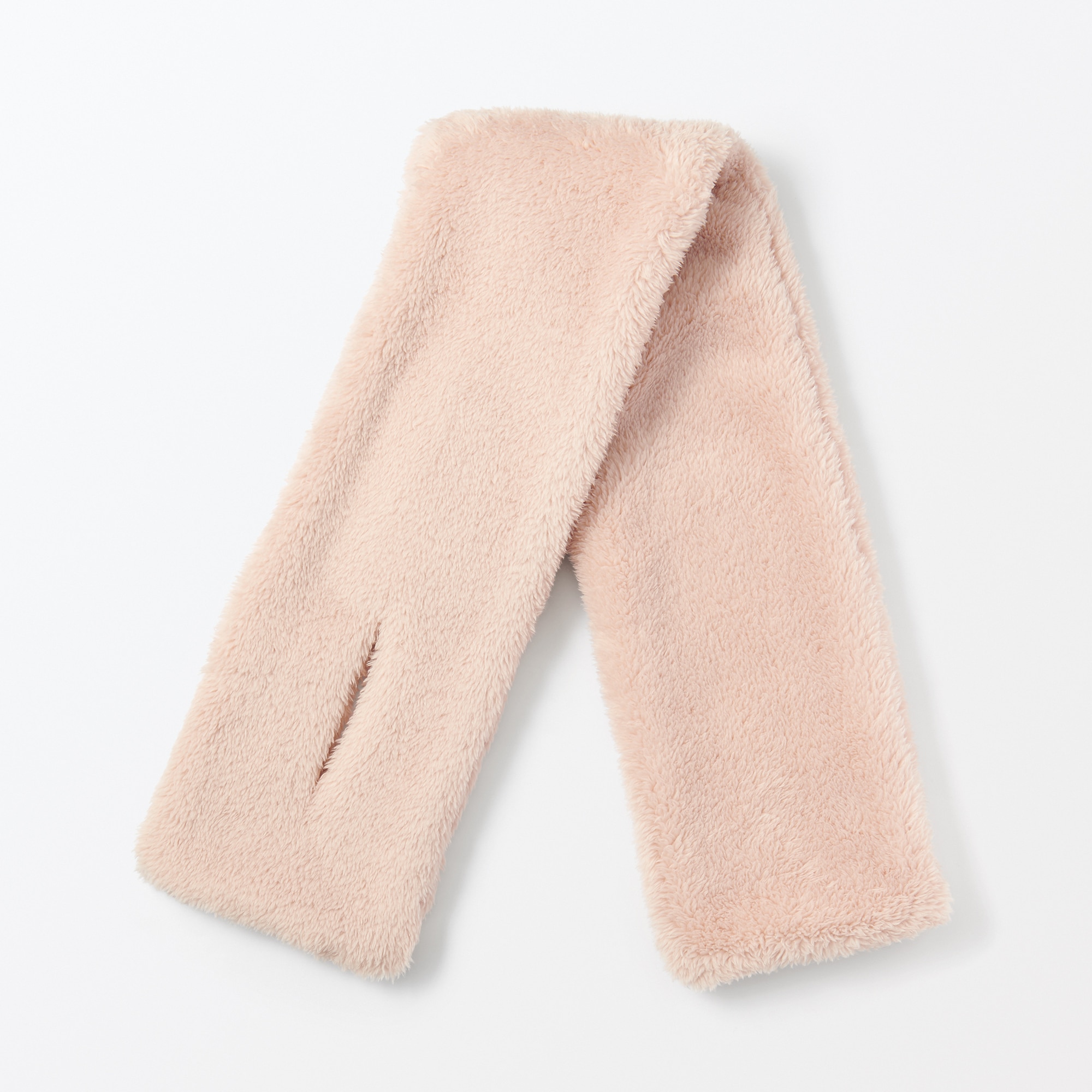 再生ポリエステルあったかボア　マフラー