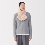 再生ポリエステルあったかボア　マフラー