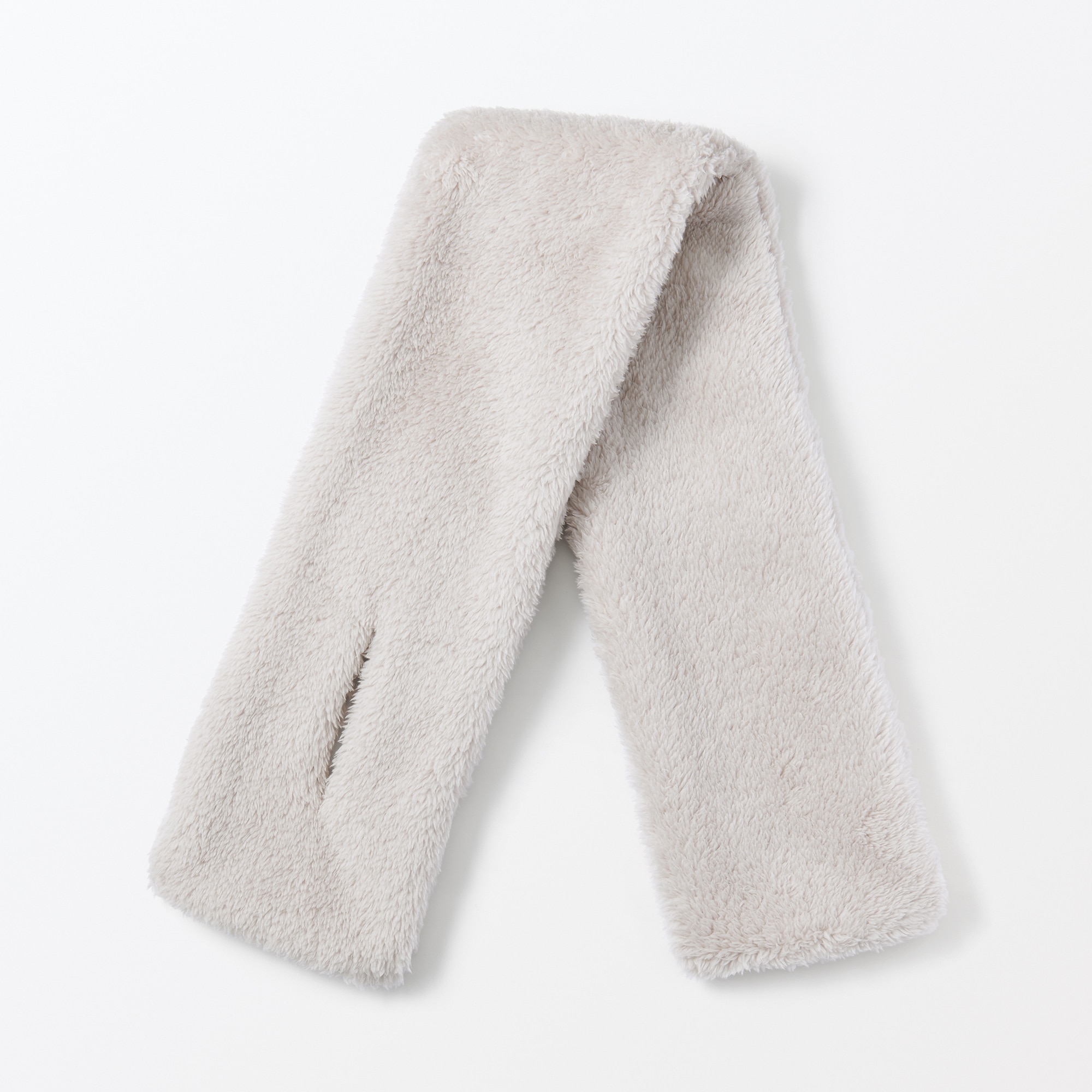 再生ポリエステルあったかボア　マフラー