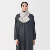 再生ポリエステルあったかボア　マフラー