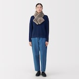 再生ポリエステルあったかボア　マフラー