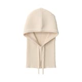 首のチクチクを抑えたメリノウール混　バラクラバ