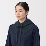 首のチクチクを抑えたメリノウール混　バラクラバ