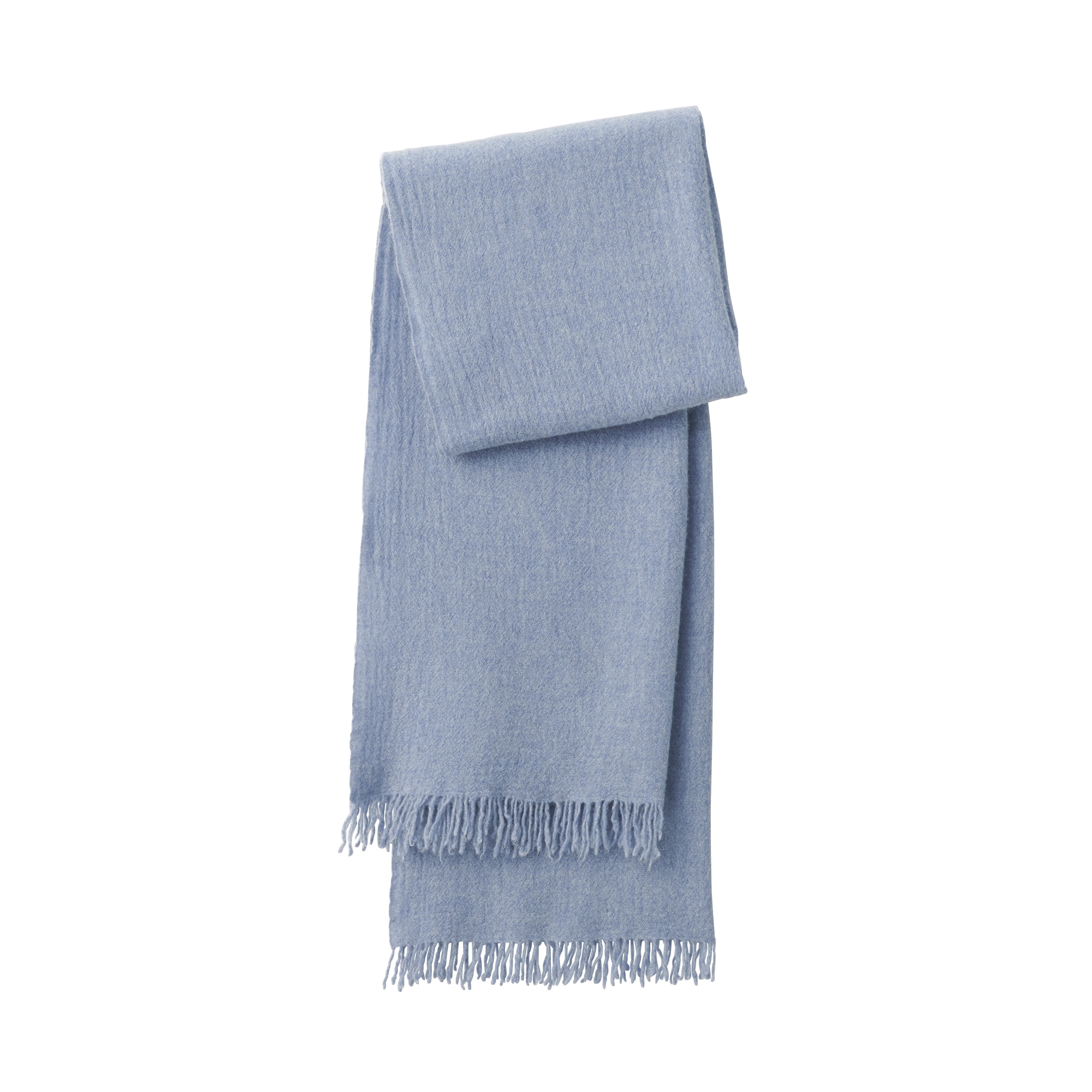 ふっくらウール　大判ストール（薄手）