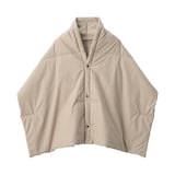 吸湿発熱中わた表面撥水パッカブル　ケープ