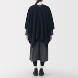 再生ポリエステルくつろぎボア　ケープ