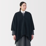 再生ポリエステルくつろぎボア　ケープ