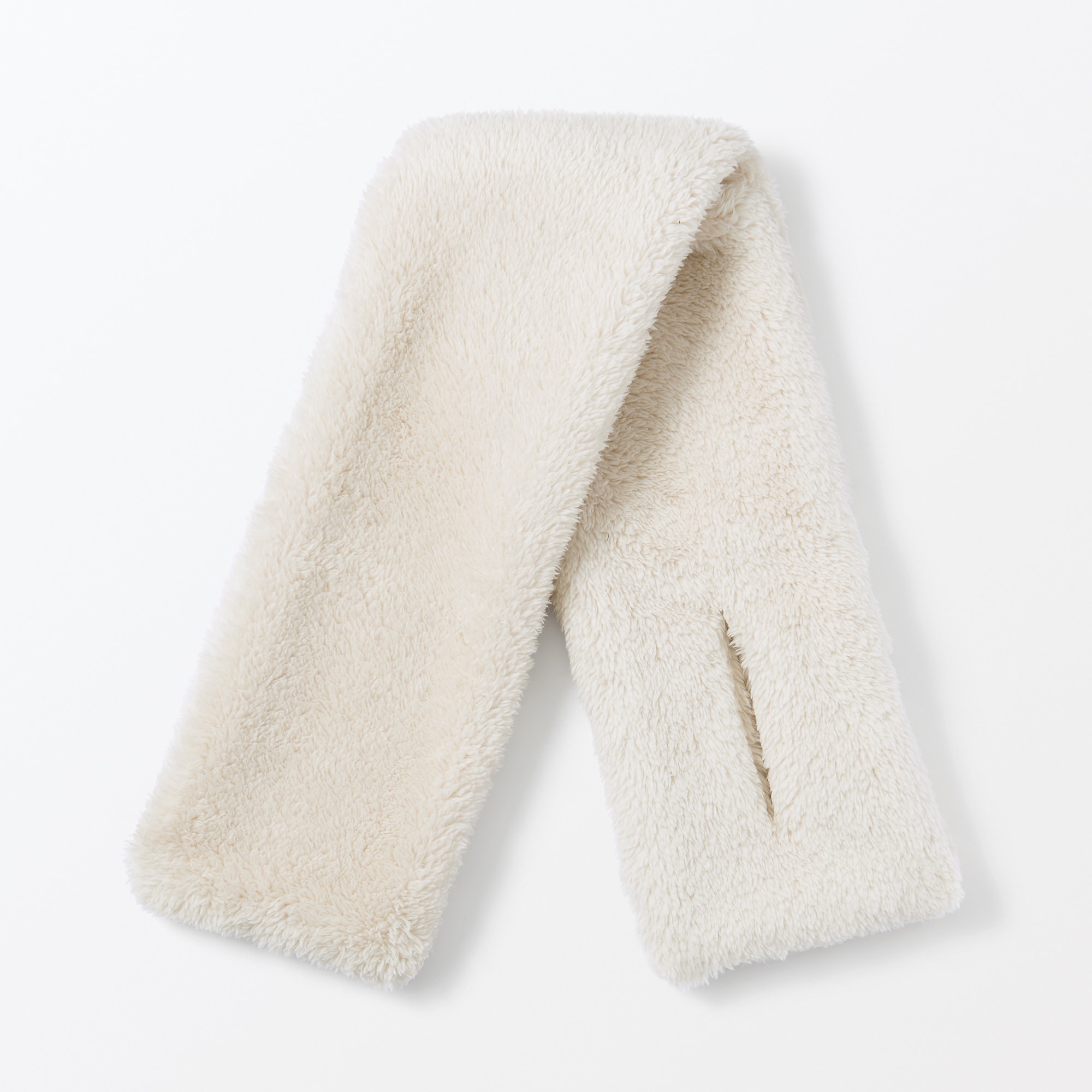 ＜キッズ＞　再生ポリエステルあったかボア　マフラー