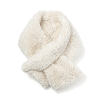 ＜キッズ＞　再生ポリエステルあったかボア　マフラー