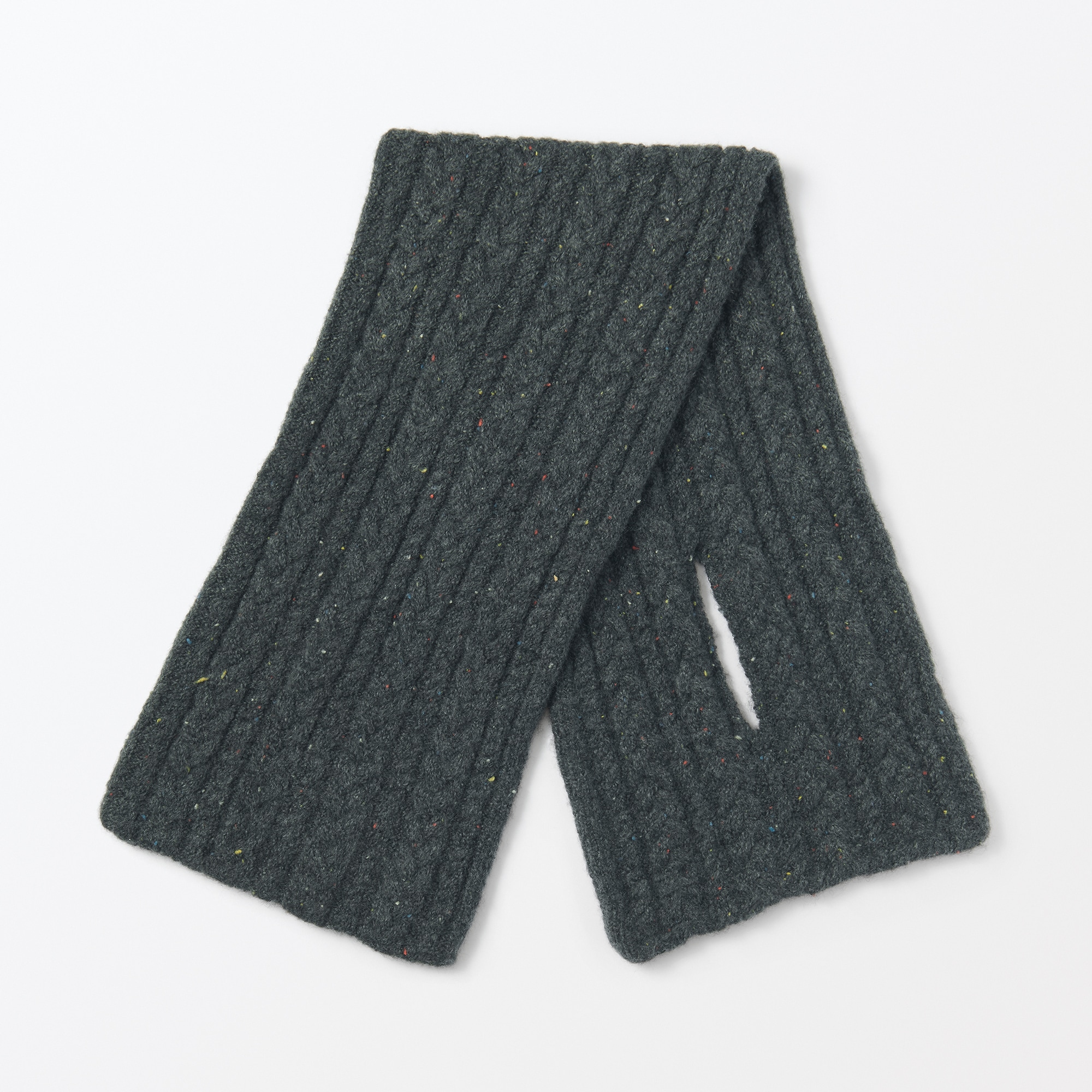 ＜キッズ＞　再生ポリエステル混のびのび　マフラー