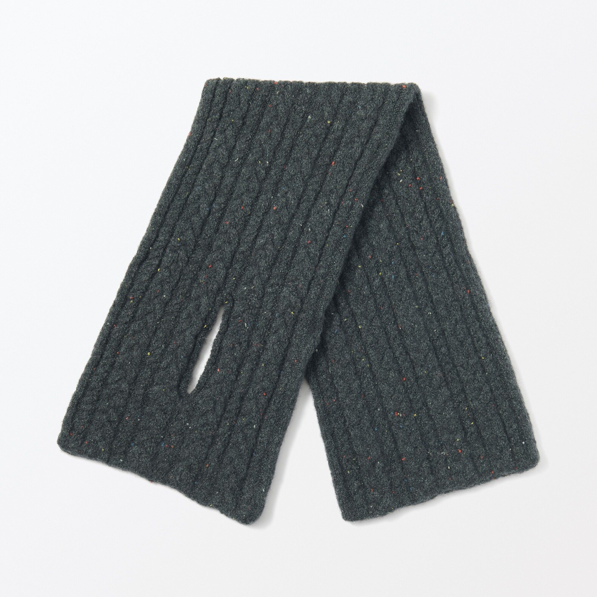 ＜キッズ＞　再生ポリエステル混のびのび　マフラー