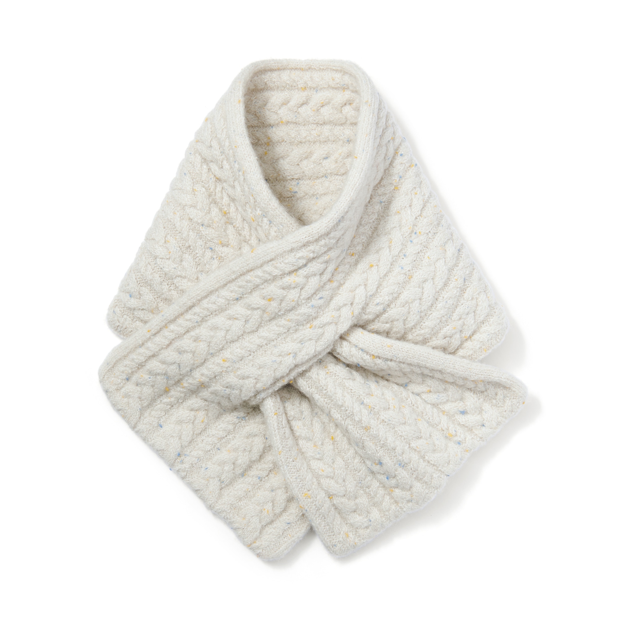 ＜キッズ＞　再生ポリエステル混のびのび　マフラー