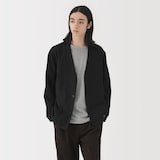 紳士　風を通す　ストレッチ　カーディガン