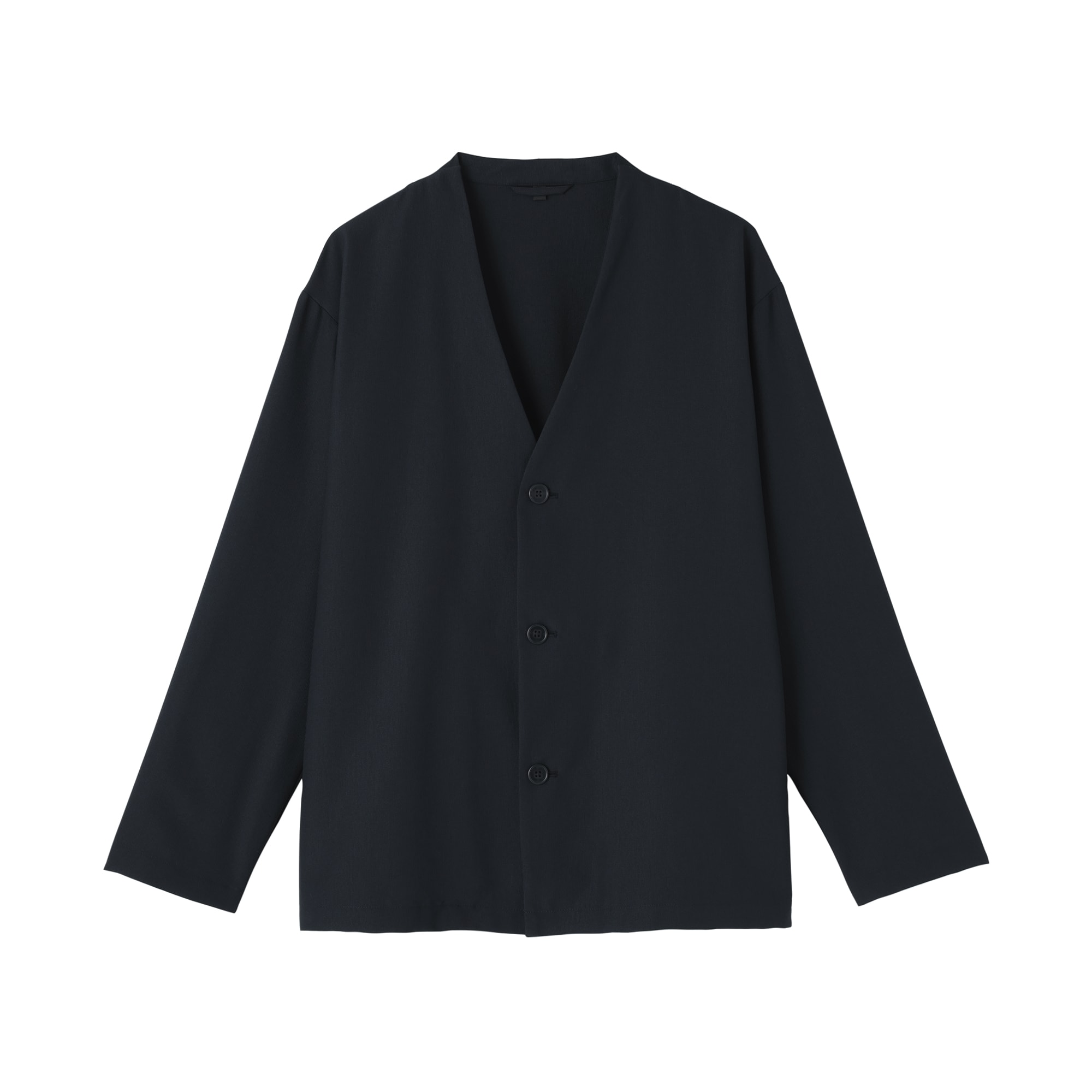 紳士　風を通す　ストレッチ　カーディガン