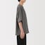 紳士　風を通す　ストレッチ　五分袖布帛Ｔシャツ