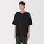 紳士　風を通す　ストレッチ　五分袖布帛Ｔシャツ
