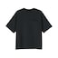 紳士　風を通す　ストレッチ　五分袖布帛Ｔシャツ