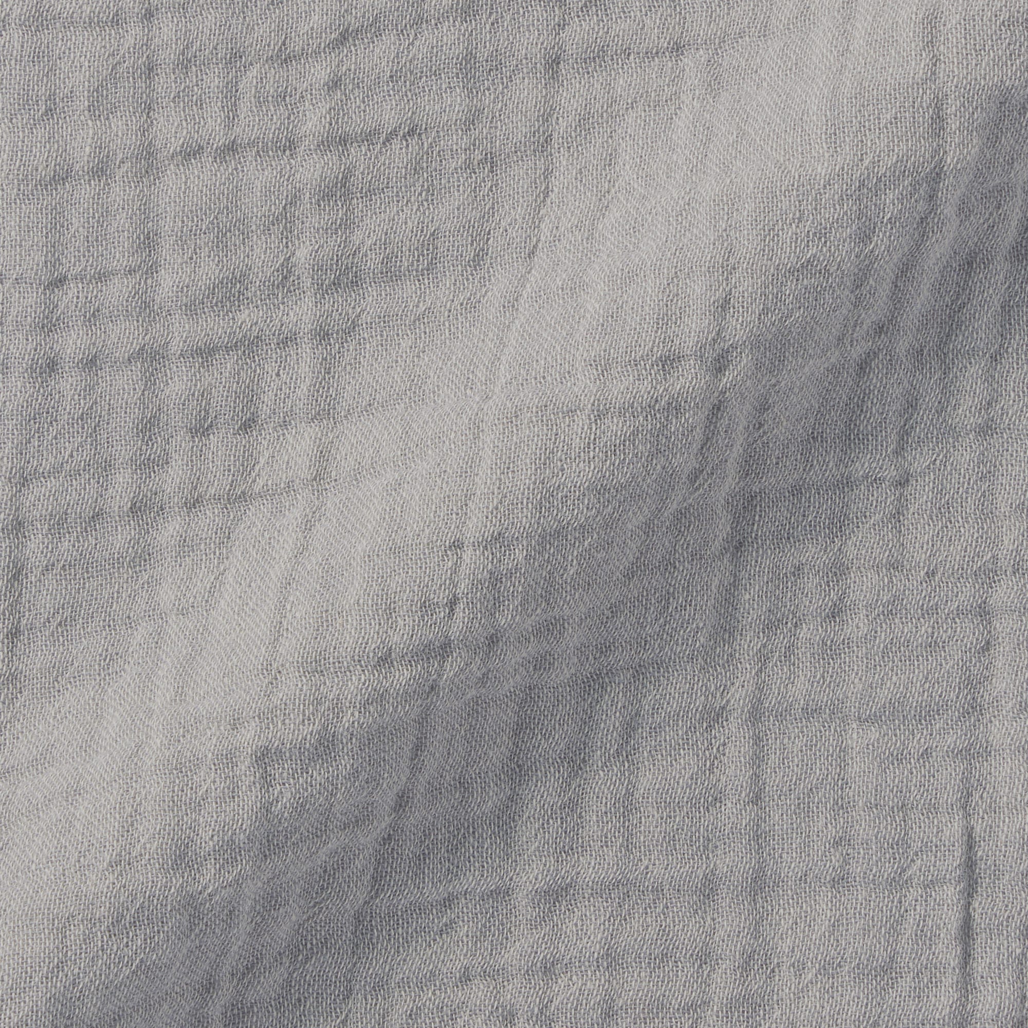 綿ガーゼ　綿混ベロア　リバーシブルブランケット・Ｓ