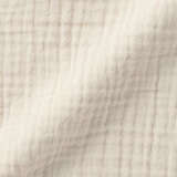 綿ガーゼ　綿混ベロア　リバーシブルブランケット・Ｓ