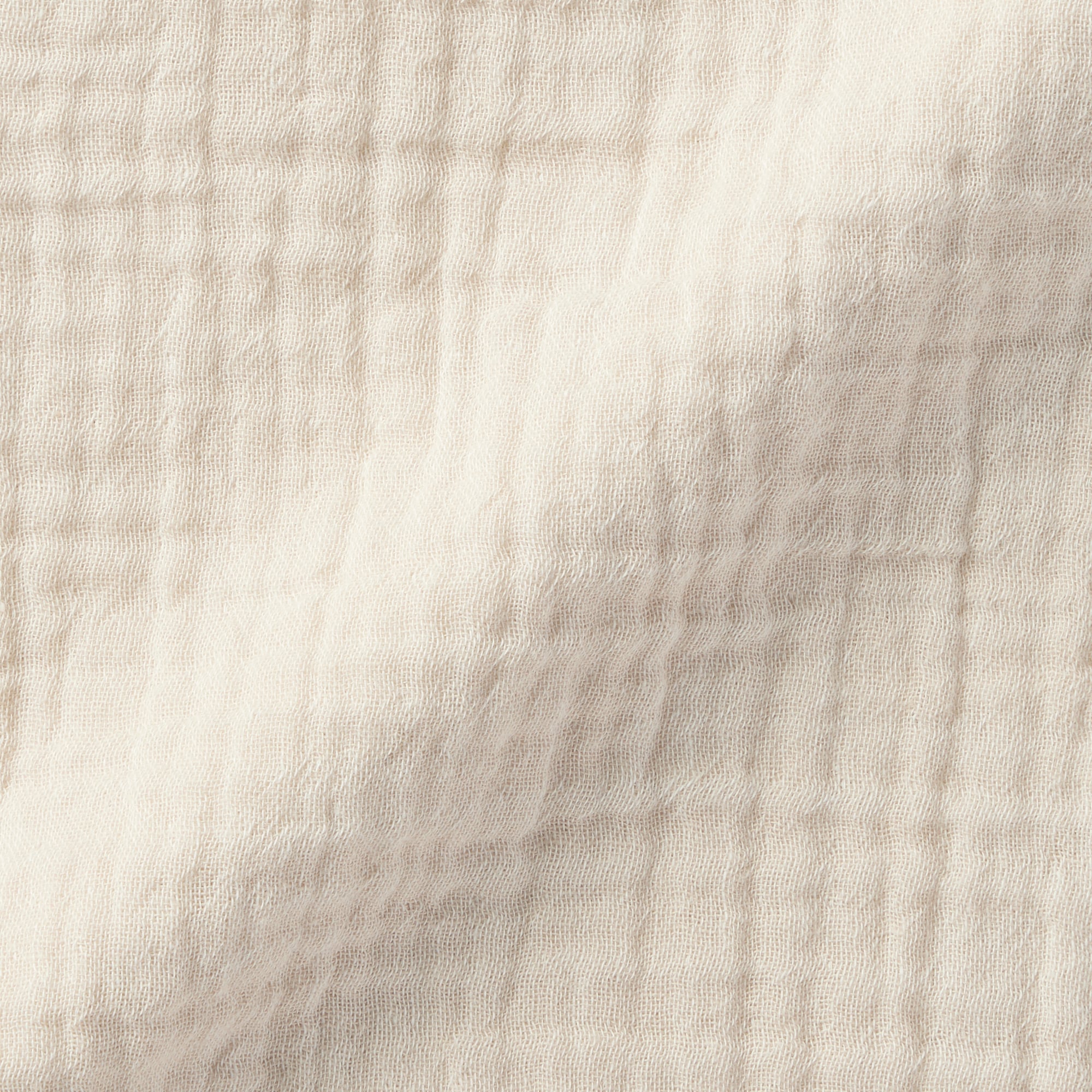 綿ガーゼ　綿混ベロア　リバーシブルブランケット・Ｓ