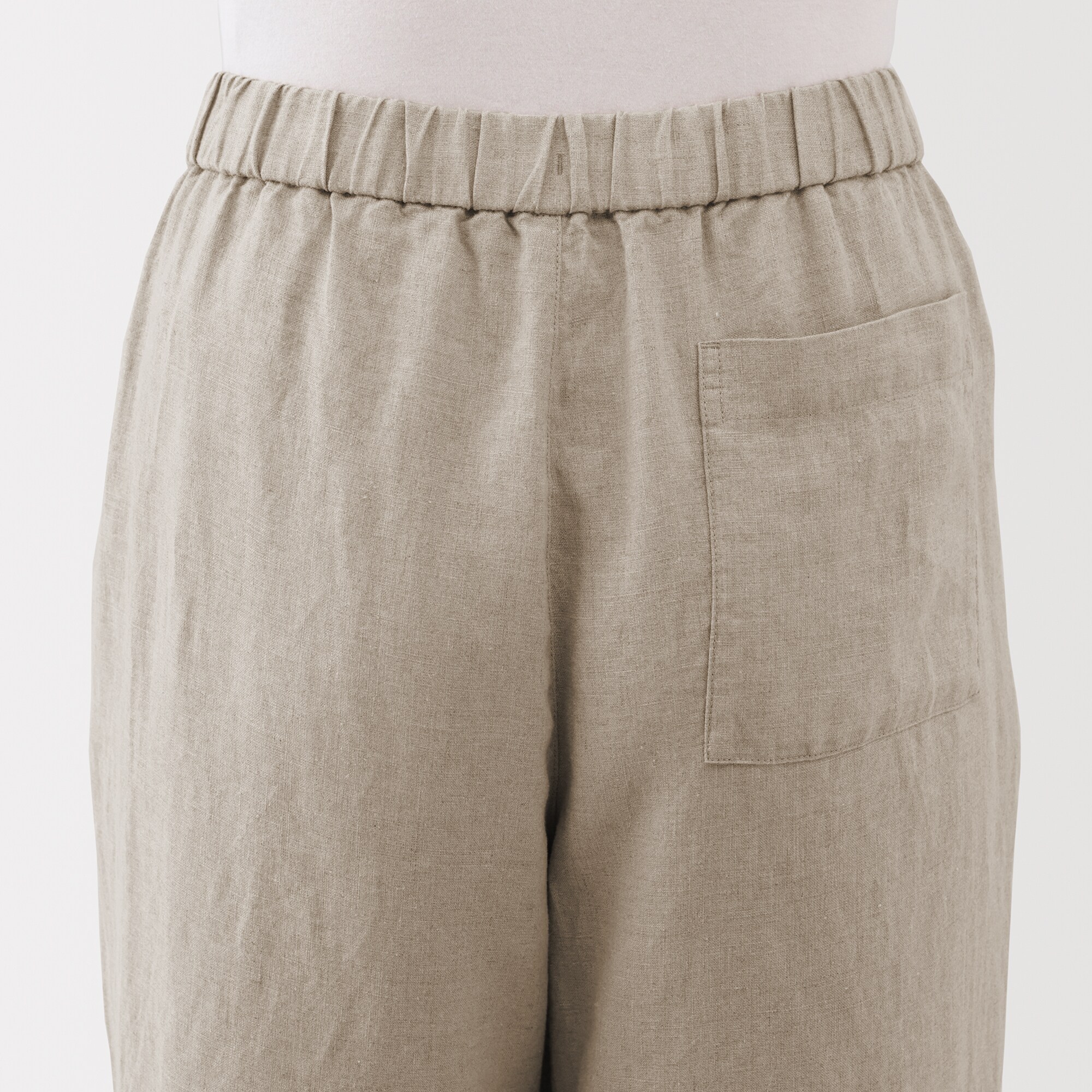 婦人 リネン 洗いざらしイージーワイドパンツ(ASEAN) | 無印良品 婦人 リネン 洗いざらしイージーワイドパンツ(ASEAN) | 無印良品