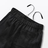 婦人　リネン　洗いざらしイージーワイドパンツ（ＡＳＥＡＮ）