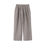 婦人　リネン　洗いざらしイージーワイドパンツ（ＡＳＥＡＮ）