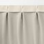 ポリエステルグログラン（防炎）プリーツカーテン／遮光裏地付／ライトベージュ