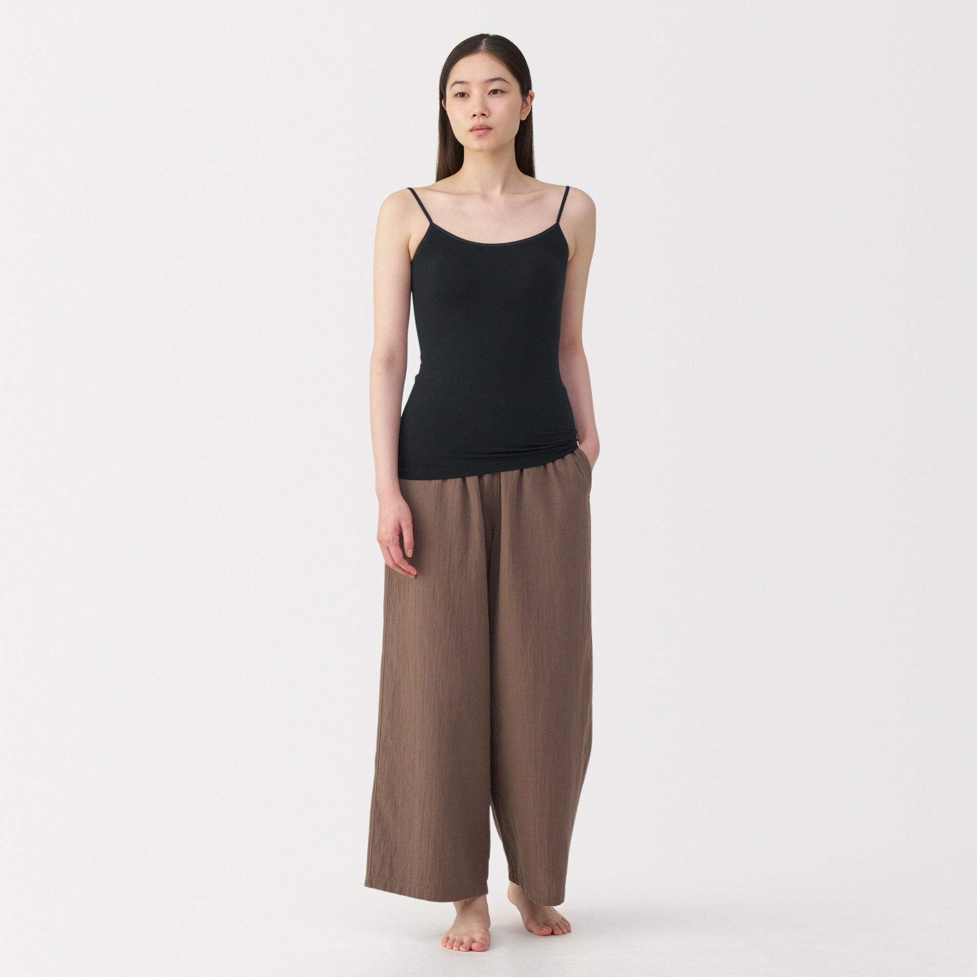 婦人　ストレッチキャミソール