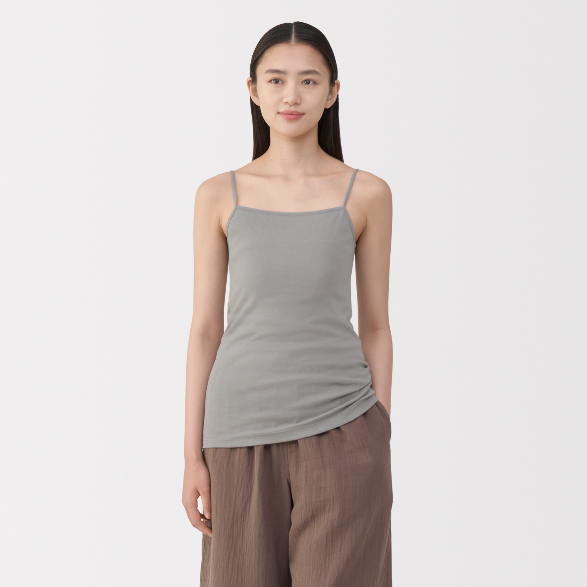 婦人　あったか綿　キャミソール