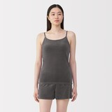 婦人　コットンベロアブラキャミソール